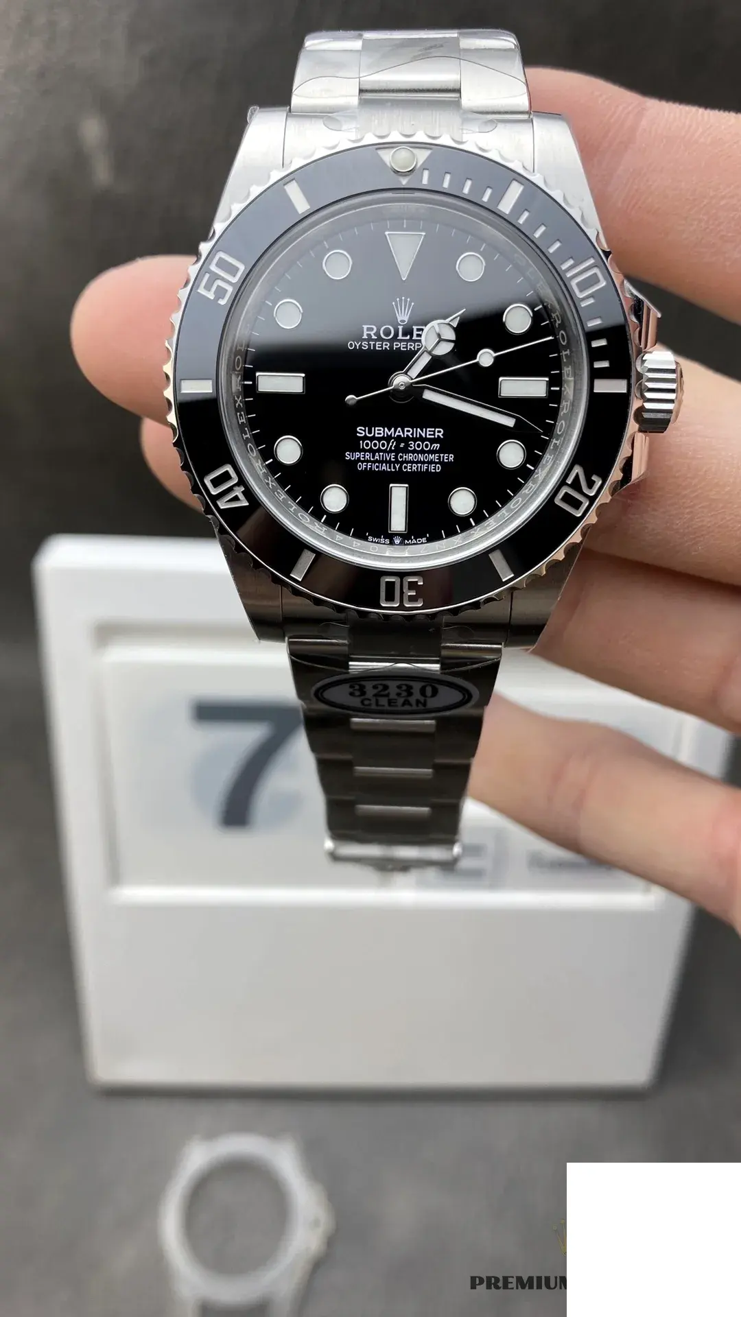 Submariner 124060 rolex replica — wrist shot