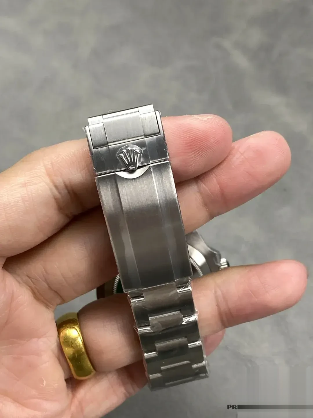 Submariner 124060 japanese automatic replica black dial — bezel macro