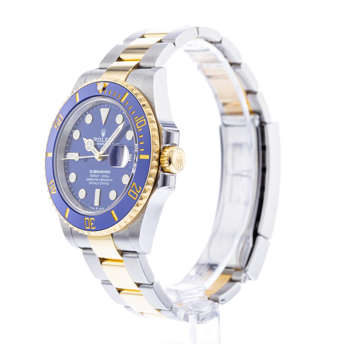 Submariner 126613LB rolex copy — side profile