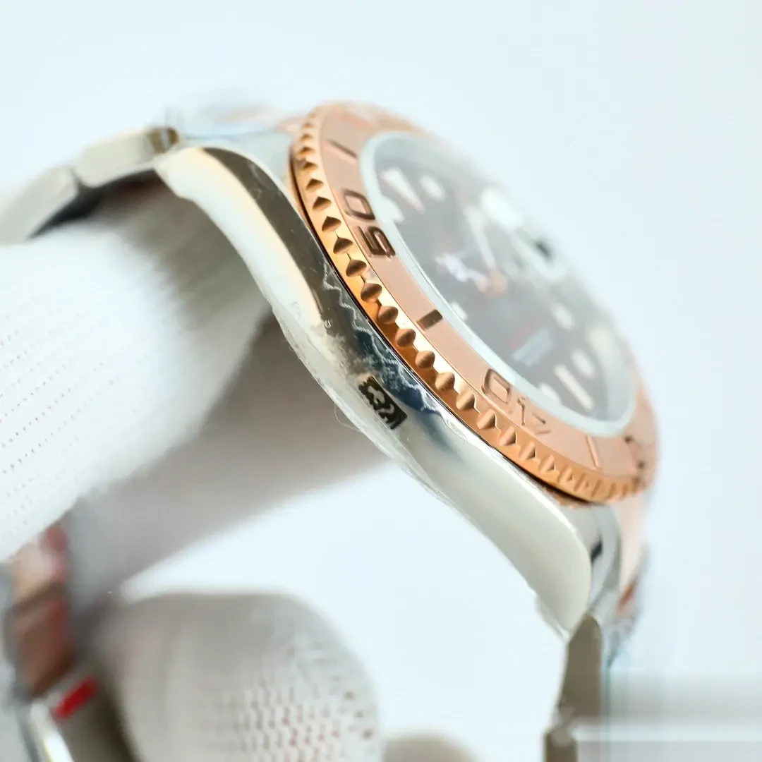 Yacht-Master 116621 japanese automatic replica 40mm — dial close-up