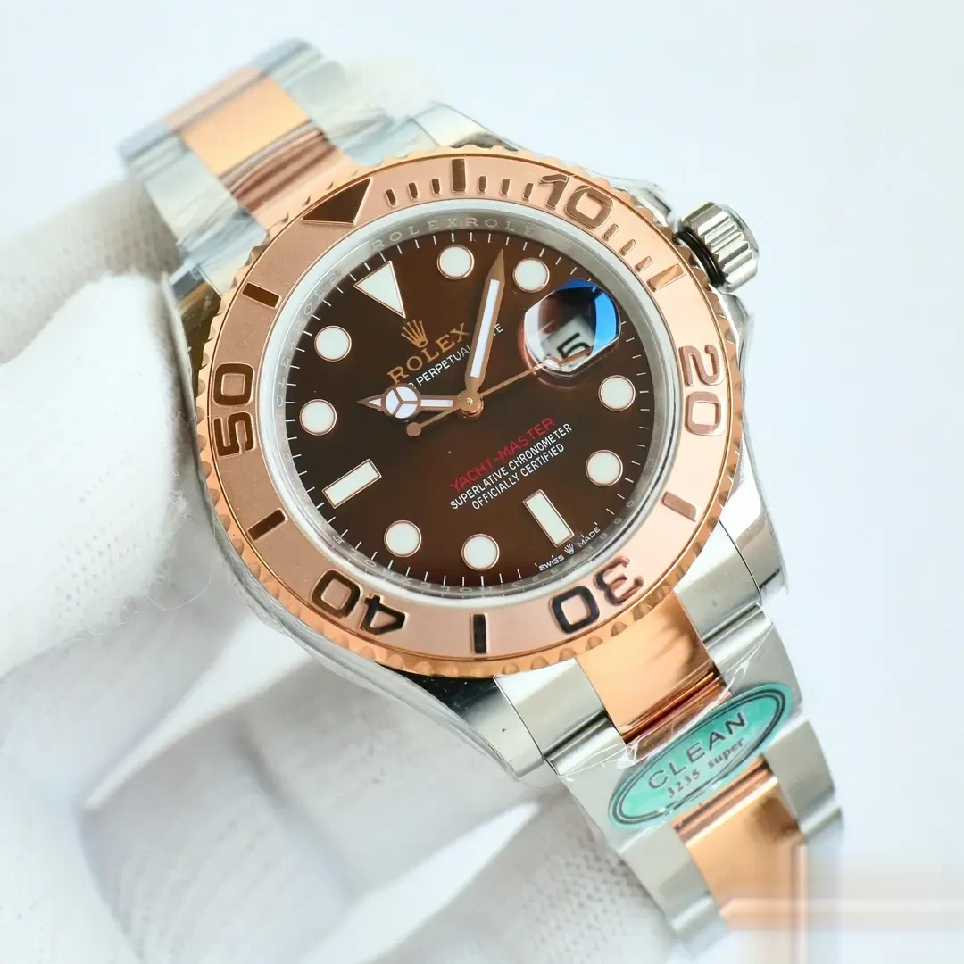 Rolex Yacht-Master 116621 rolex clone 40mm — wrist shot
