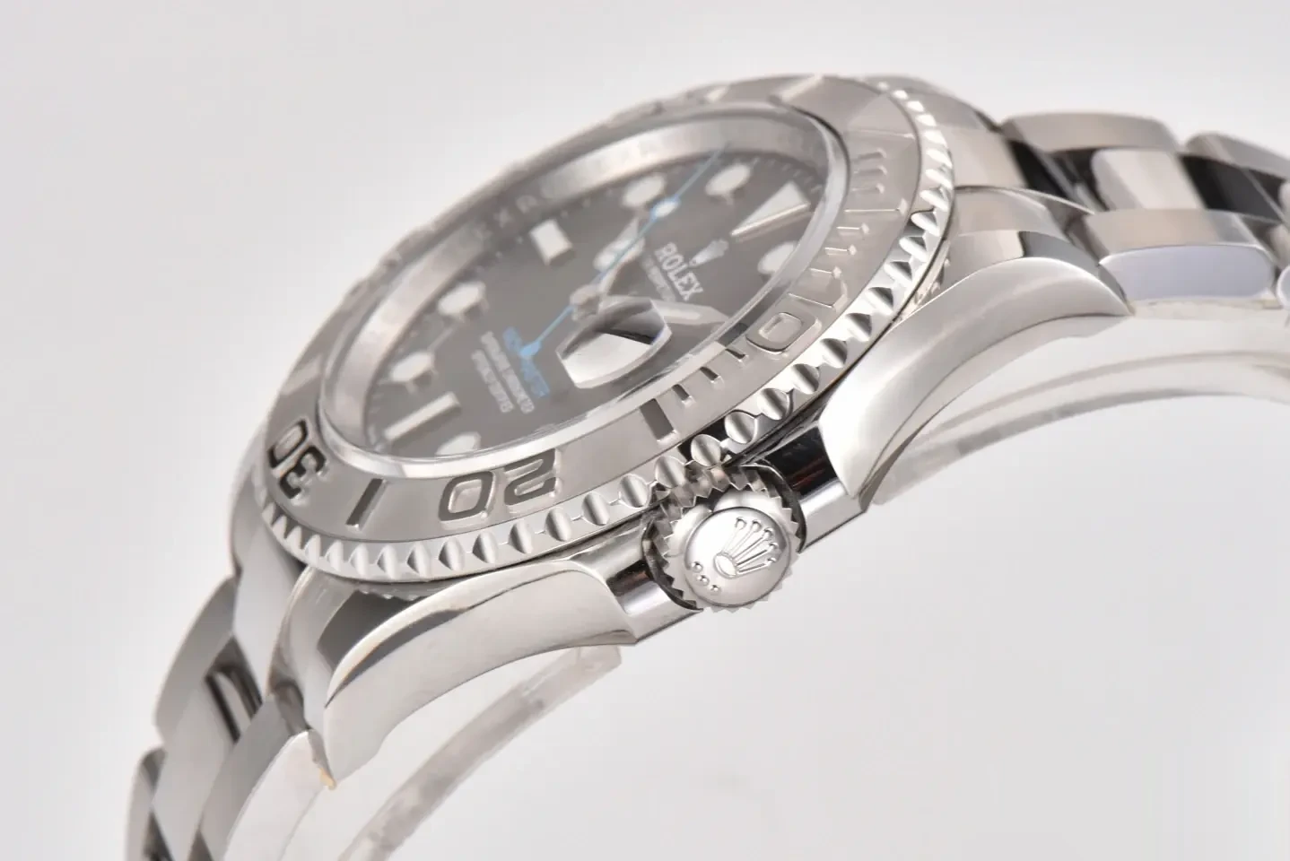 Yacht-Master 126622 japanese automatic replica 40mm — dial close-up
