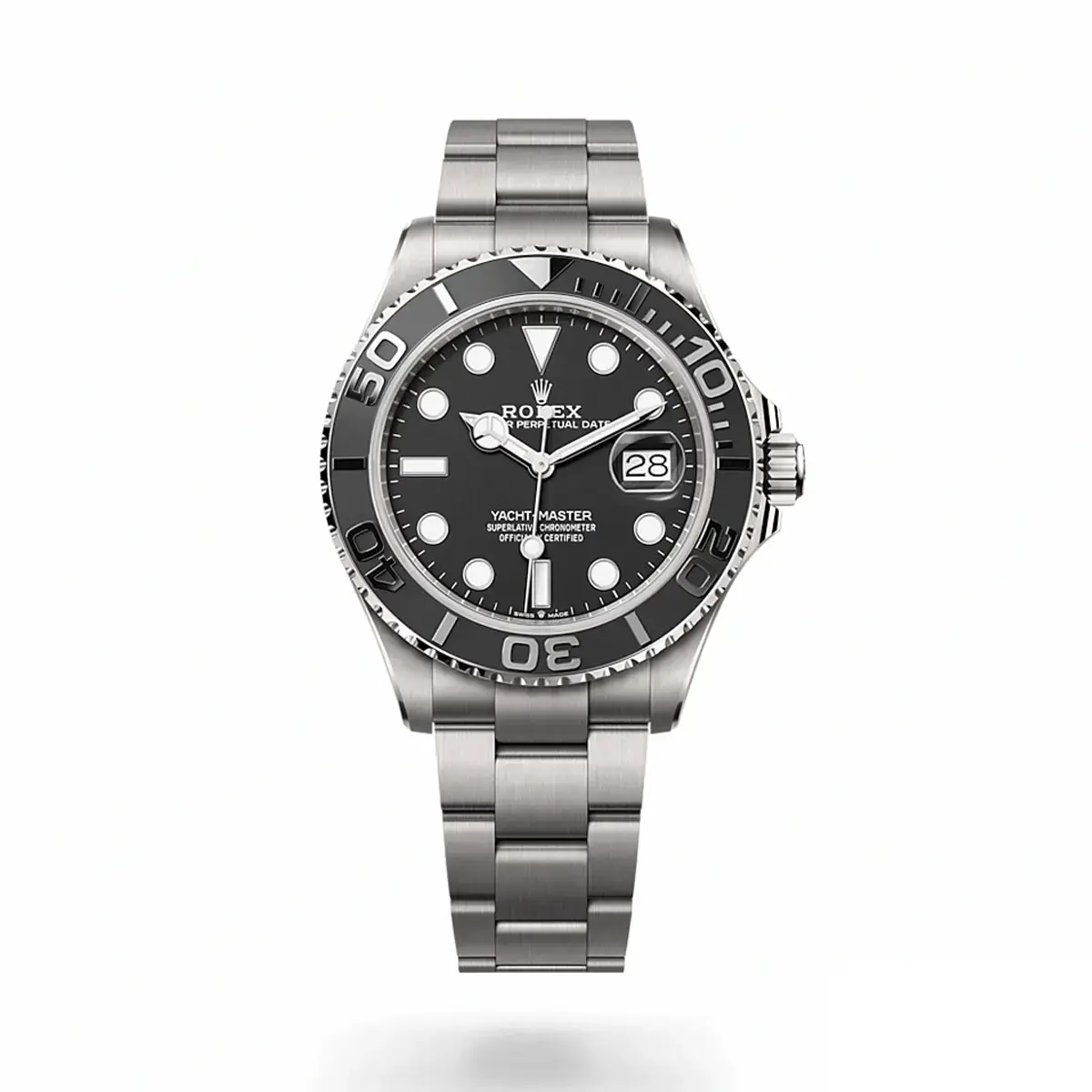 Yacht-Master 226627 rolex replica black dial — front view