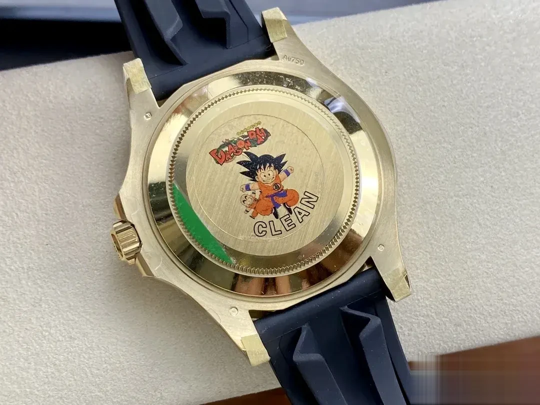 Rolex Yacht-Master 226658 replica black dial — caseback detail