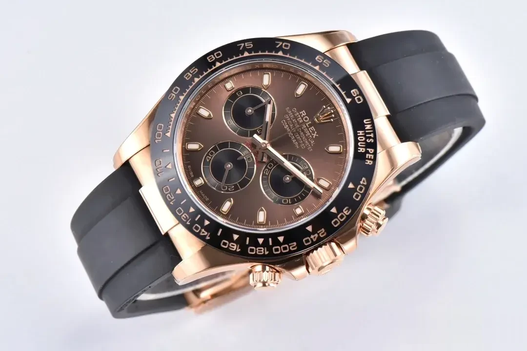 Daytona 116515LN swiss super clone chocolate dial — caseback detail