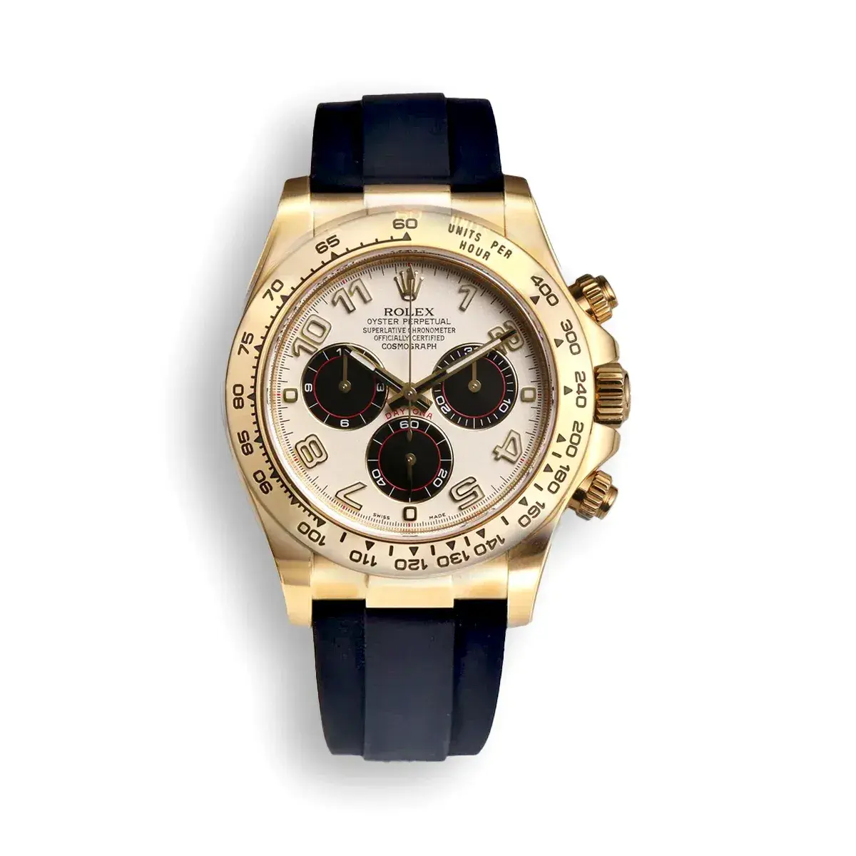 Daytona 116518 eta clone champagne dial — front view