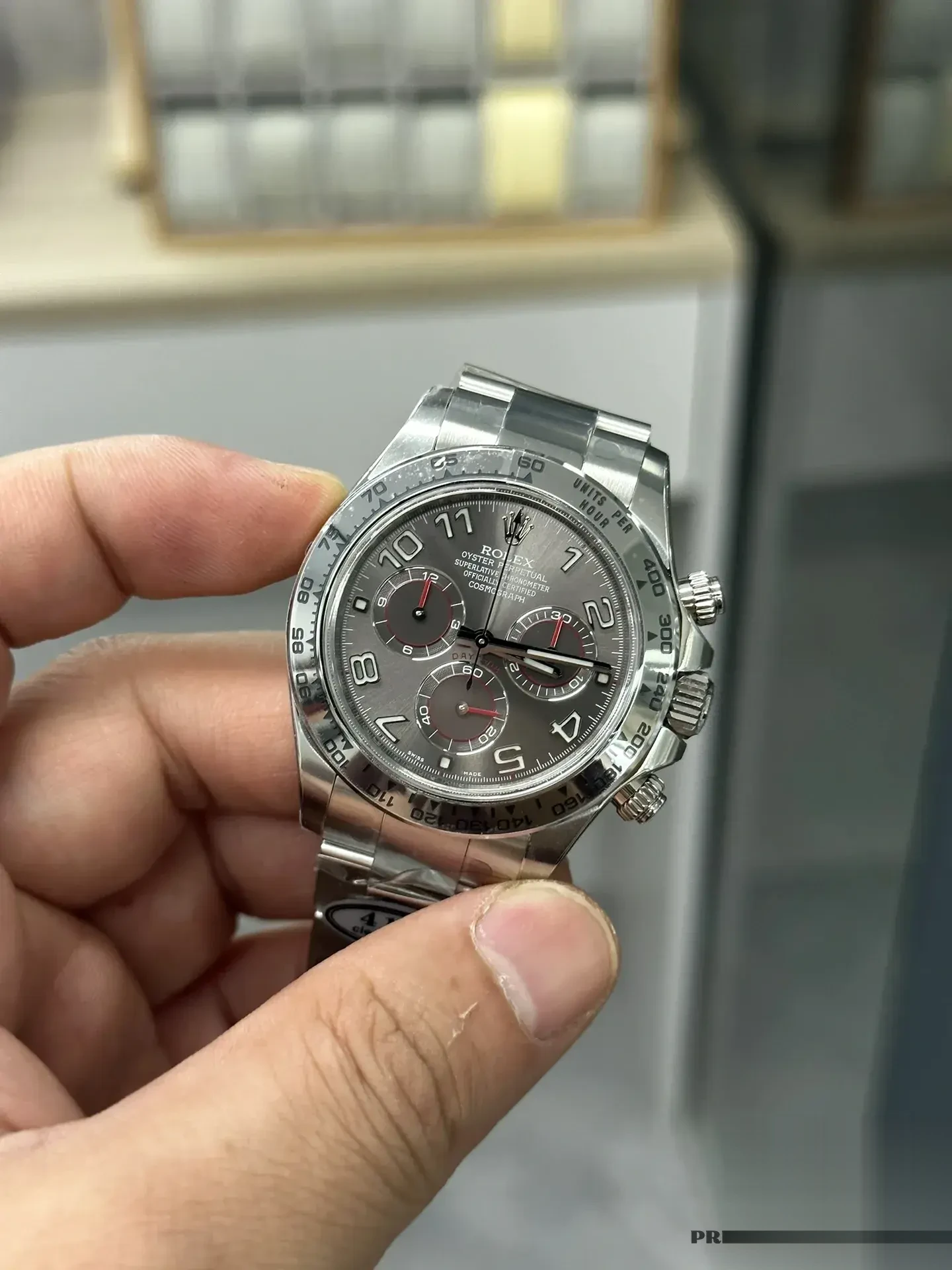 Rolex Daytona 116519 superclone 40mm — dial close-up