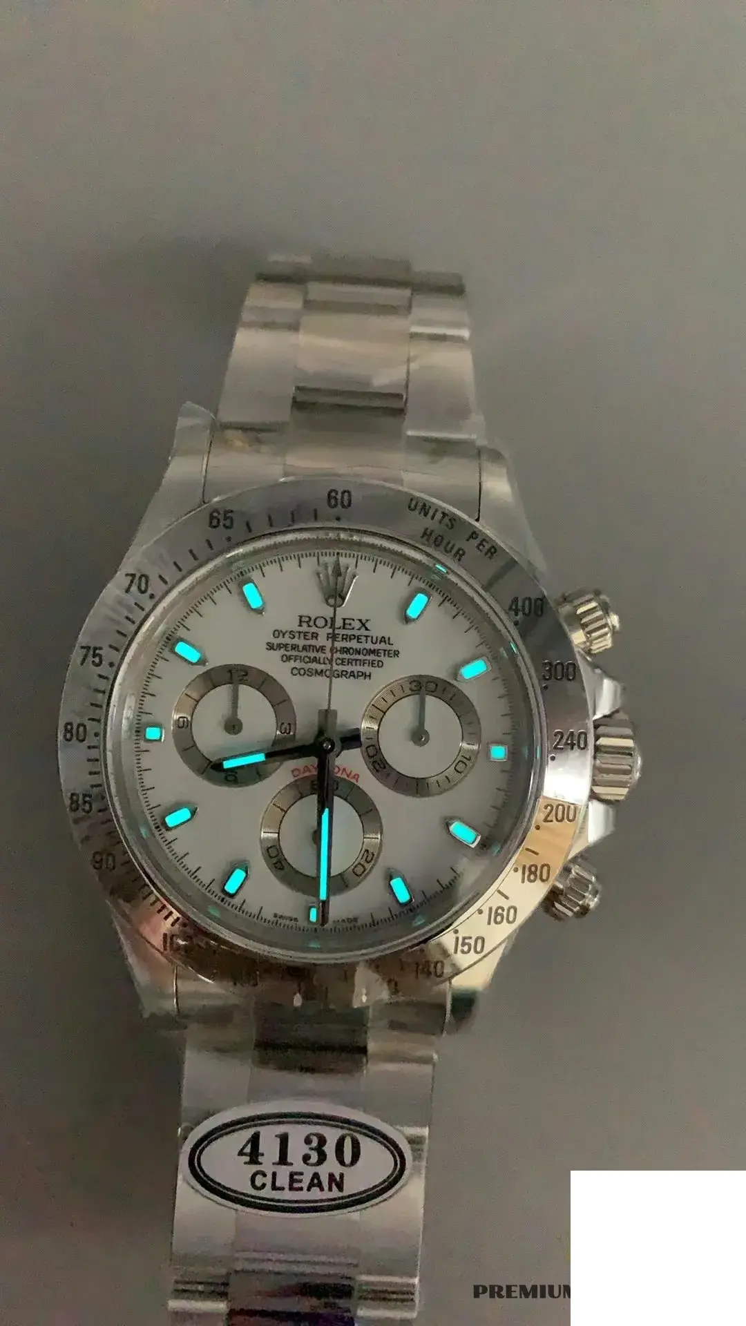 Daytona 116520 swiss clone 40mm — wrist shot