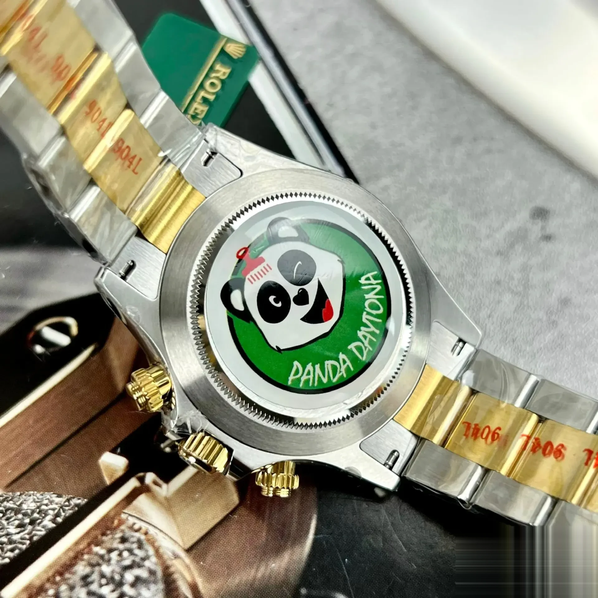 Daytona 126503 super clone — lume shot