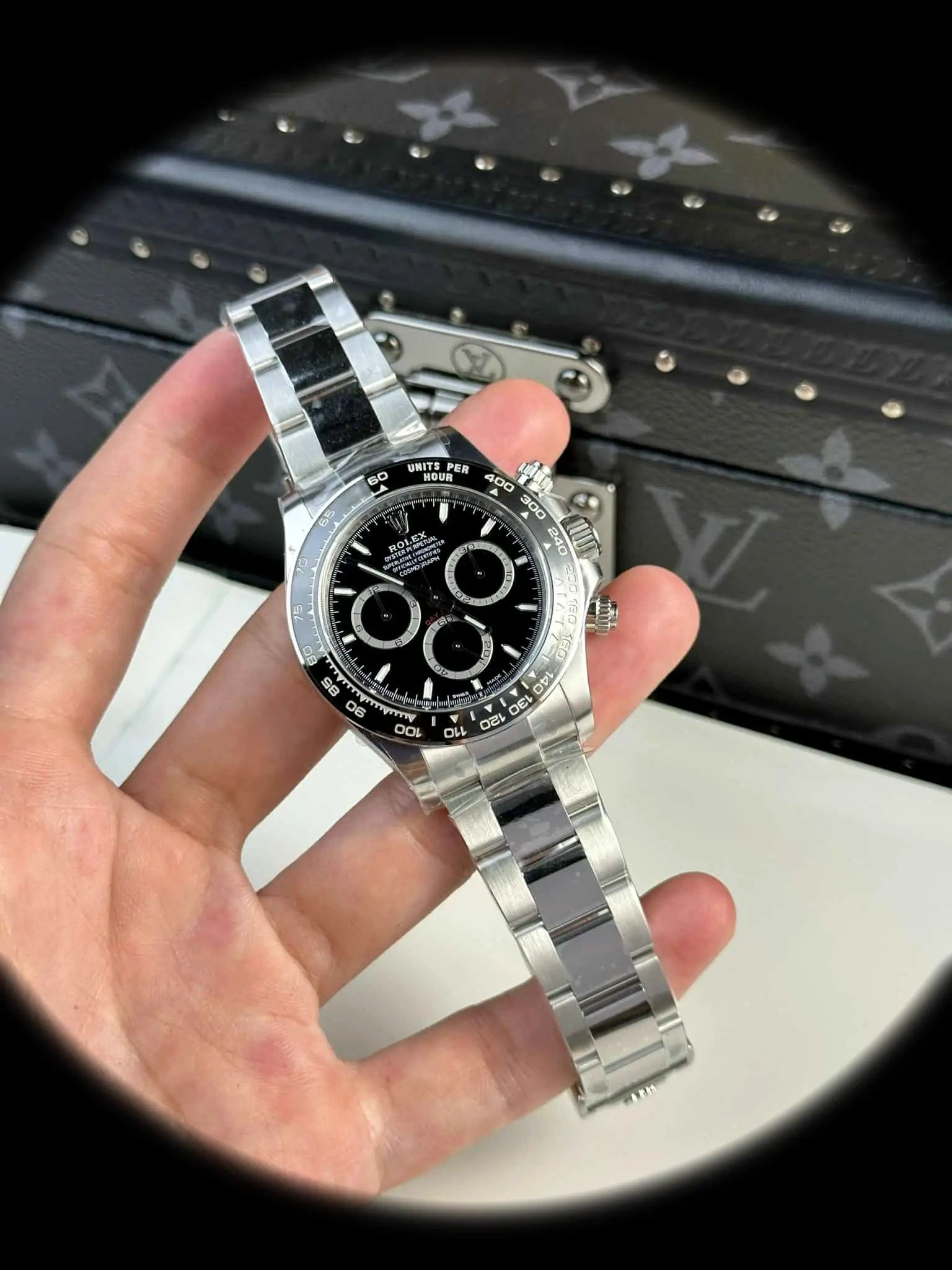Rolex Daytona 126500LN superclone 40mm — front view