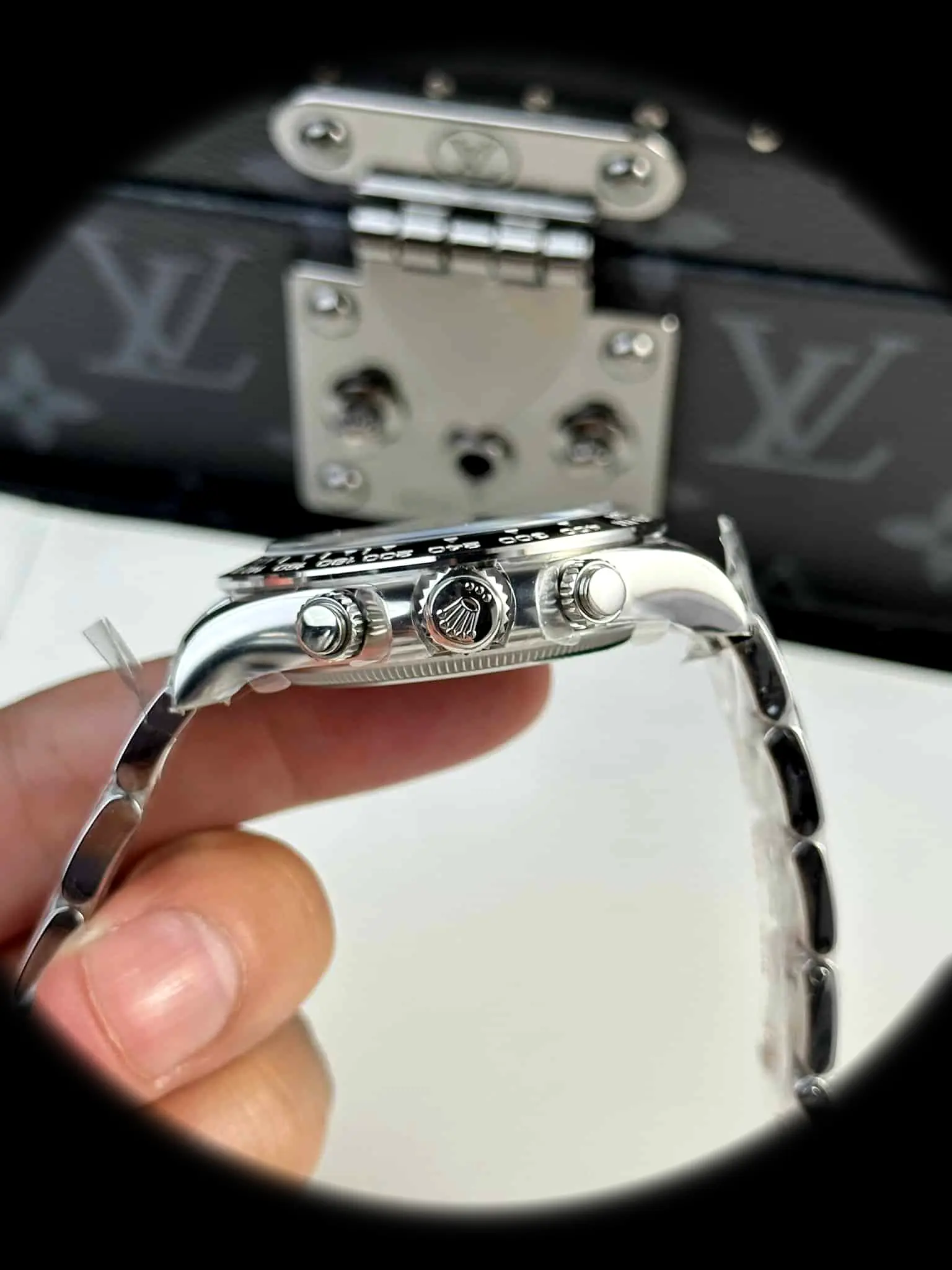 Daytona 126500LN superclone — bracelet detail