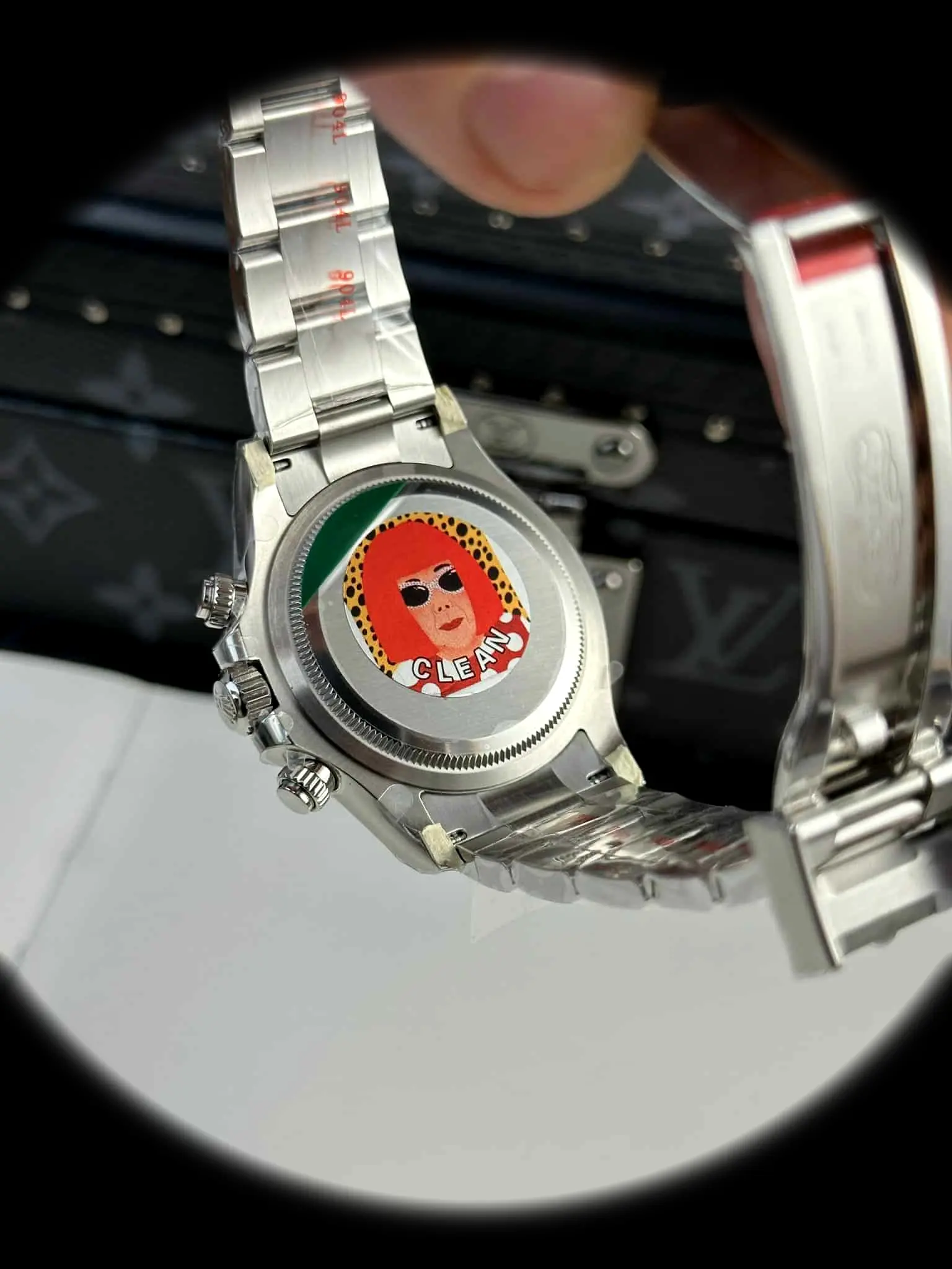 Daytona 126500LN eta clone 40mm — crown and case detail