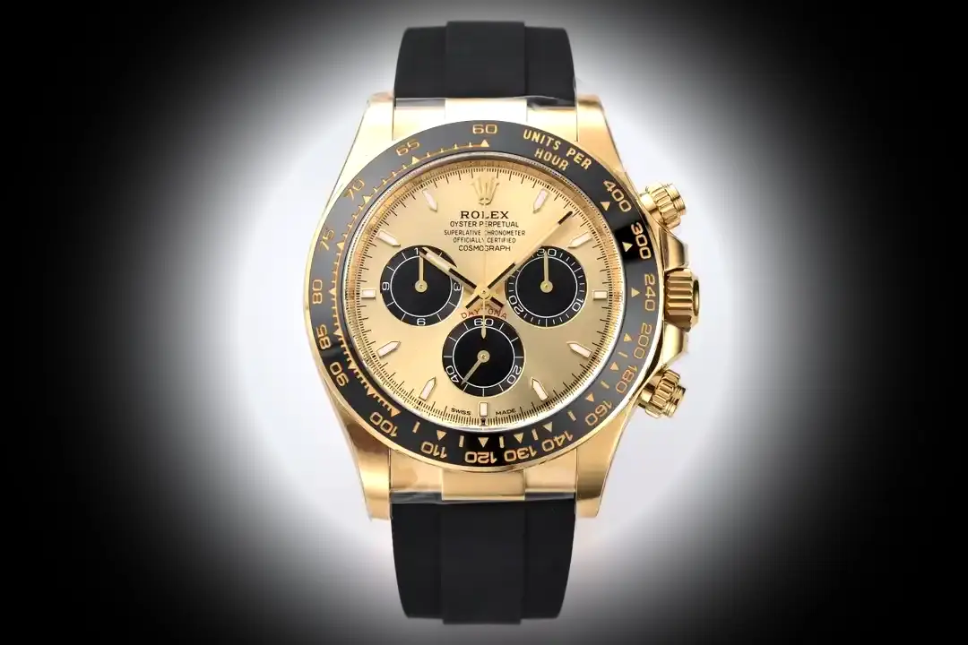 Daytona 126518LN Pikachu swiss clone 40mm — dial close-up