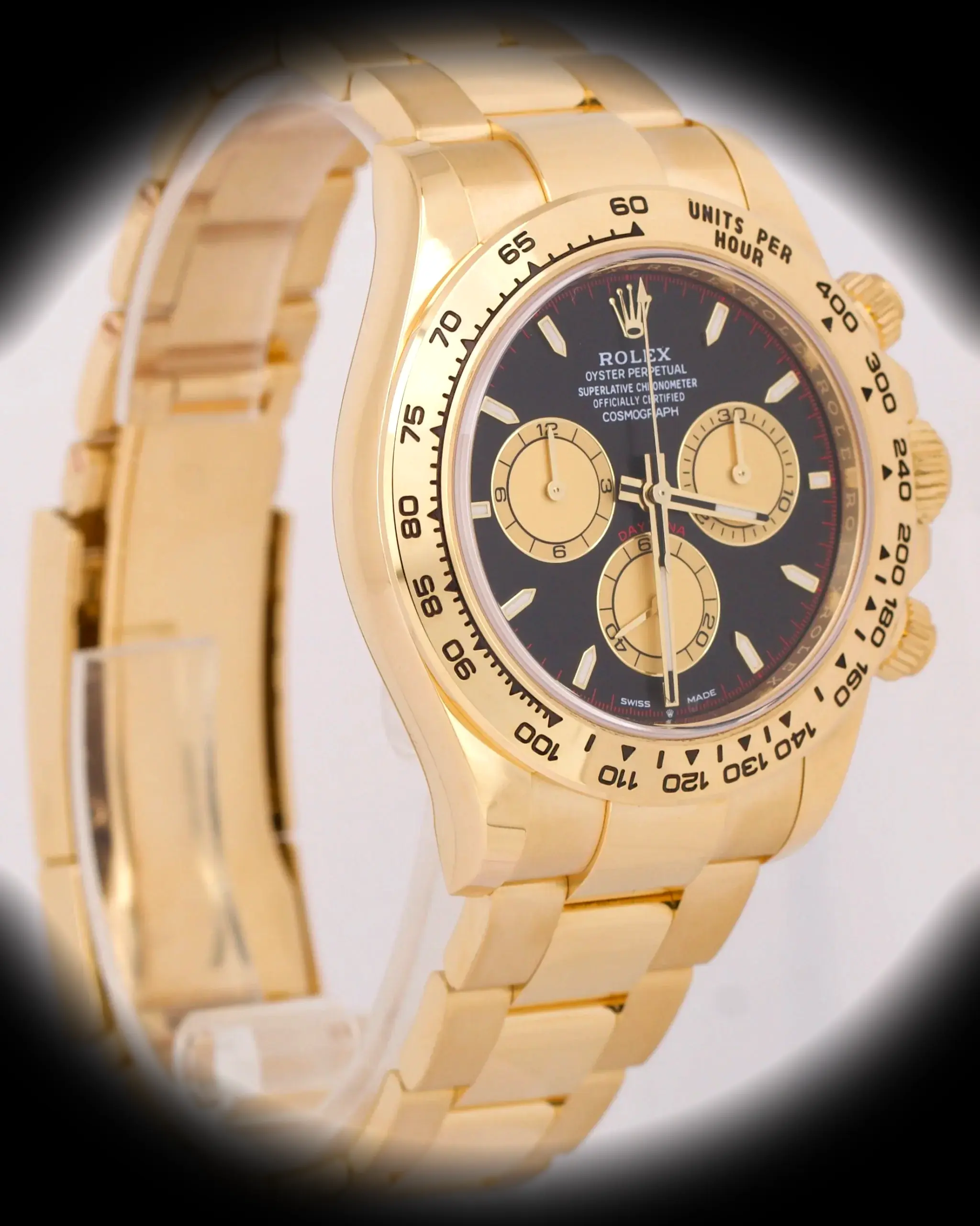 Daytona 126508 swiss clone 40mm — dial close-up