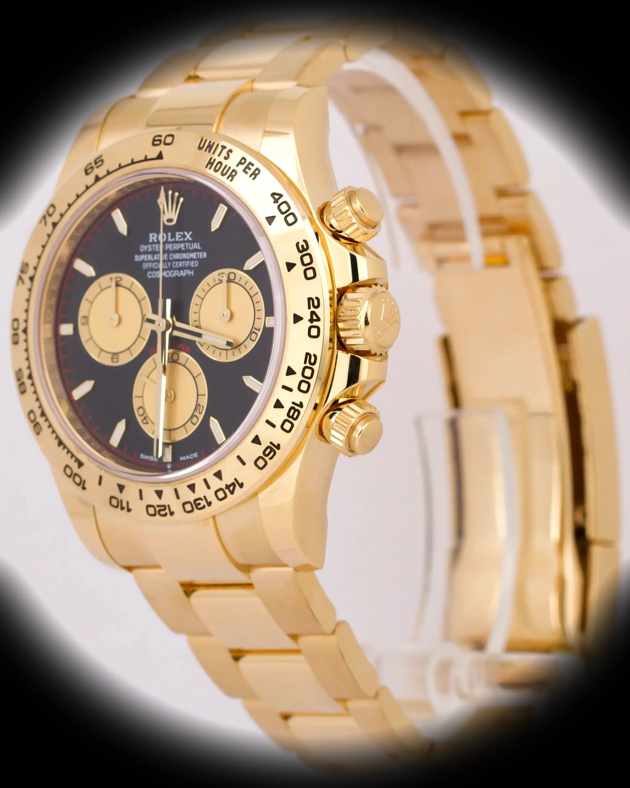 Rolex Daytona 126508 eta clone — side profile