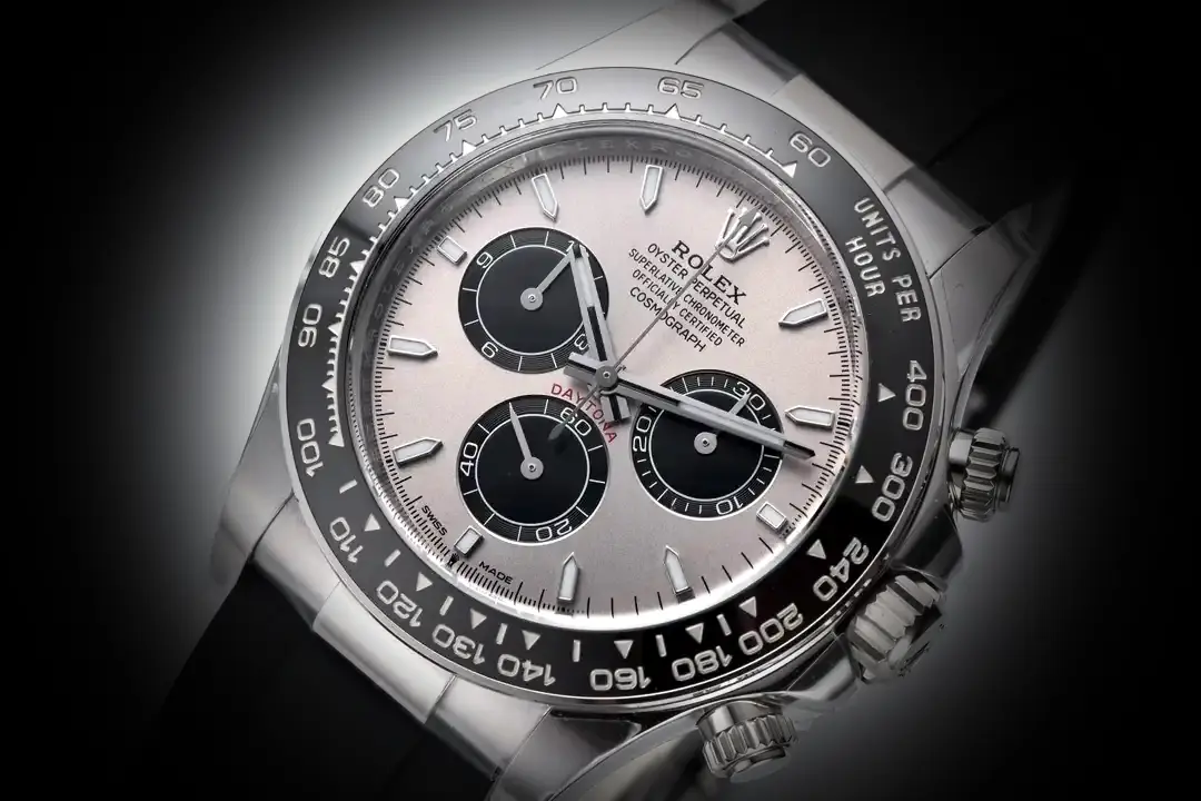 Rolex Daytona 126519LN super clone steel dial — caseback detail