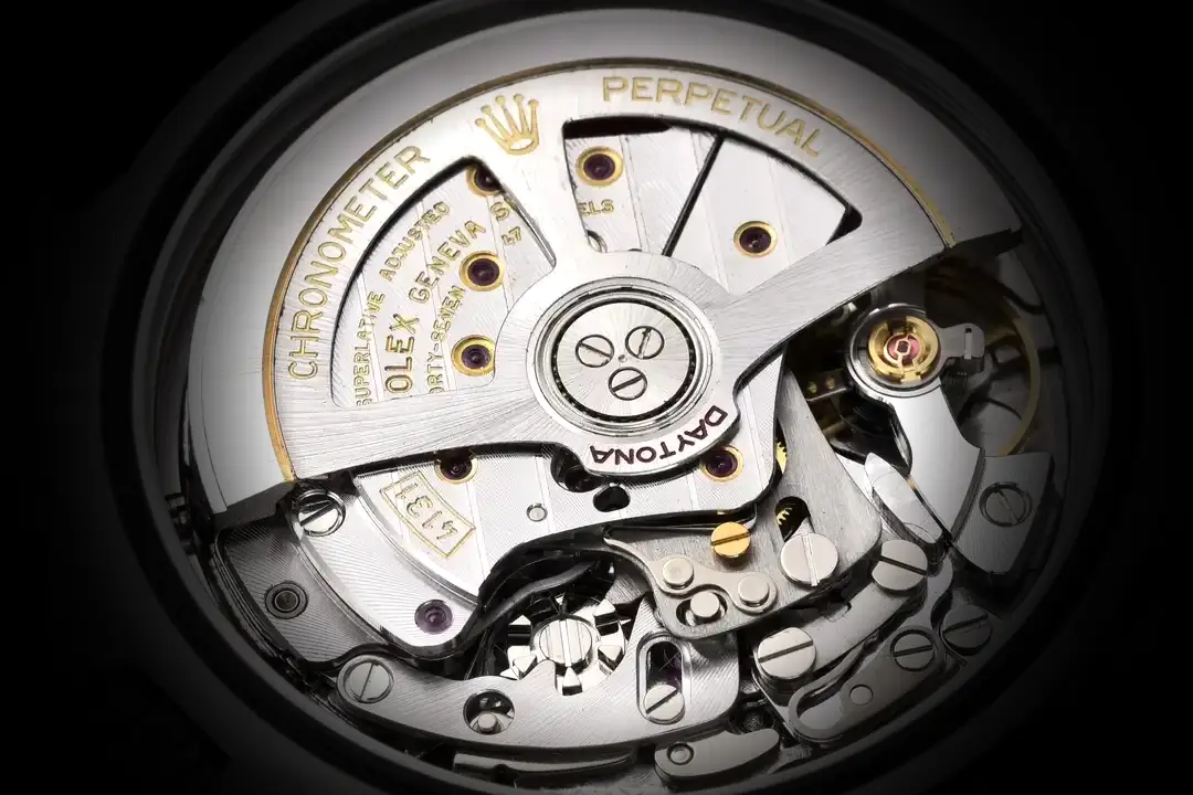 Rolex Daytona 126519LN superclone steel dial — angled view