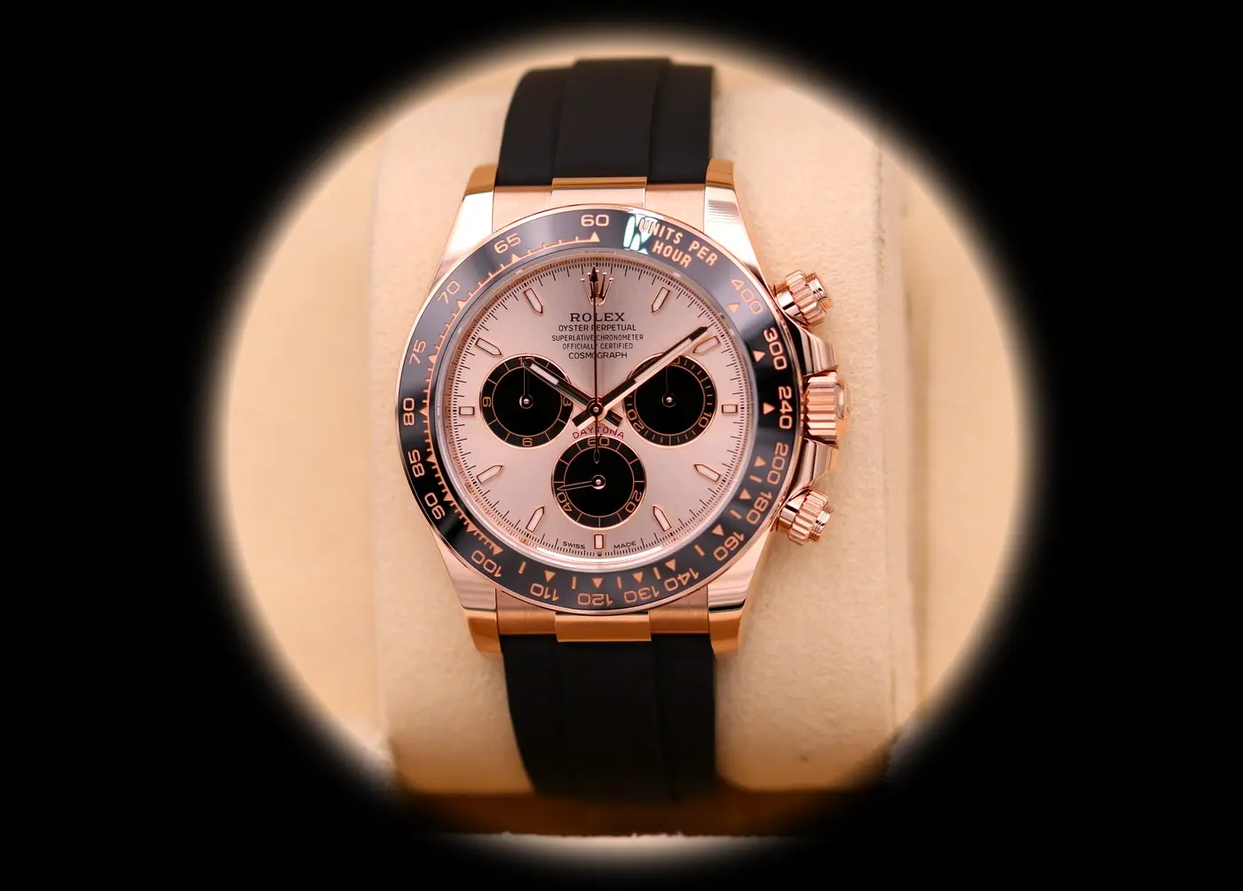 Daytona 126515LN super clone 40mm — dial close-up