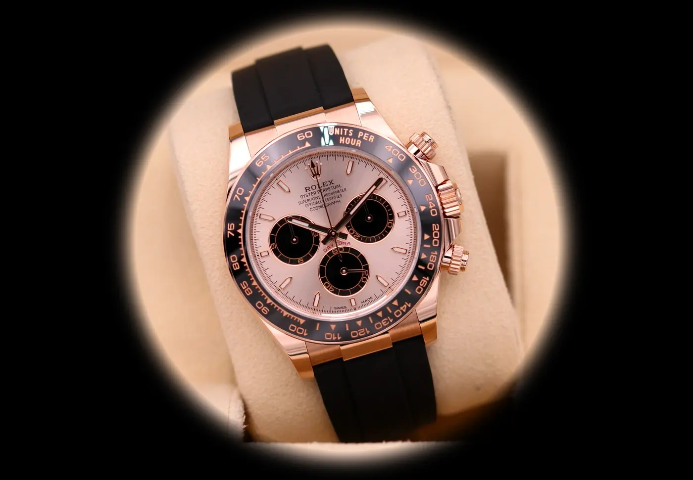 Rolex Daytona 126515LN superclone — side profile
