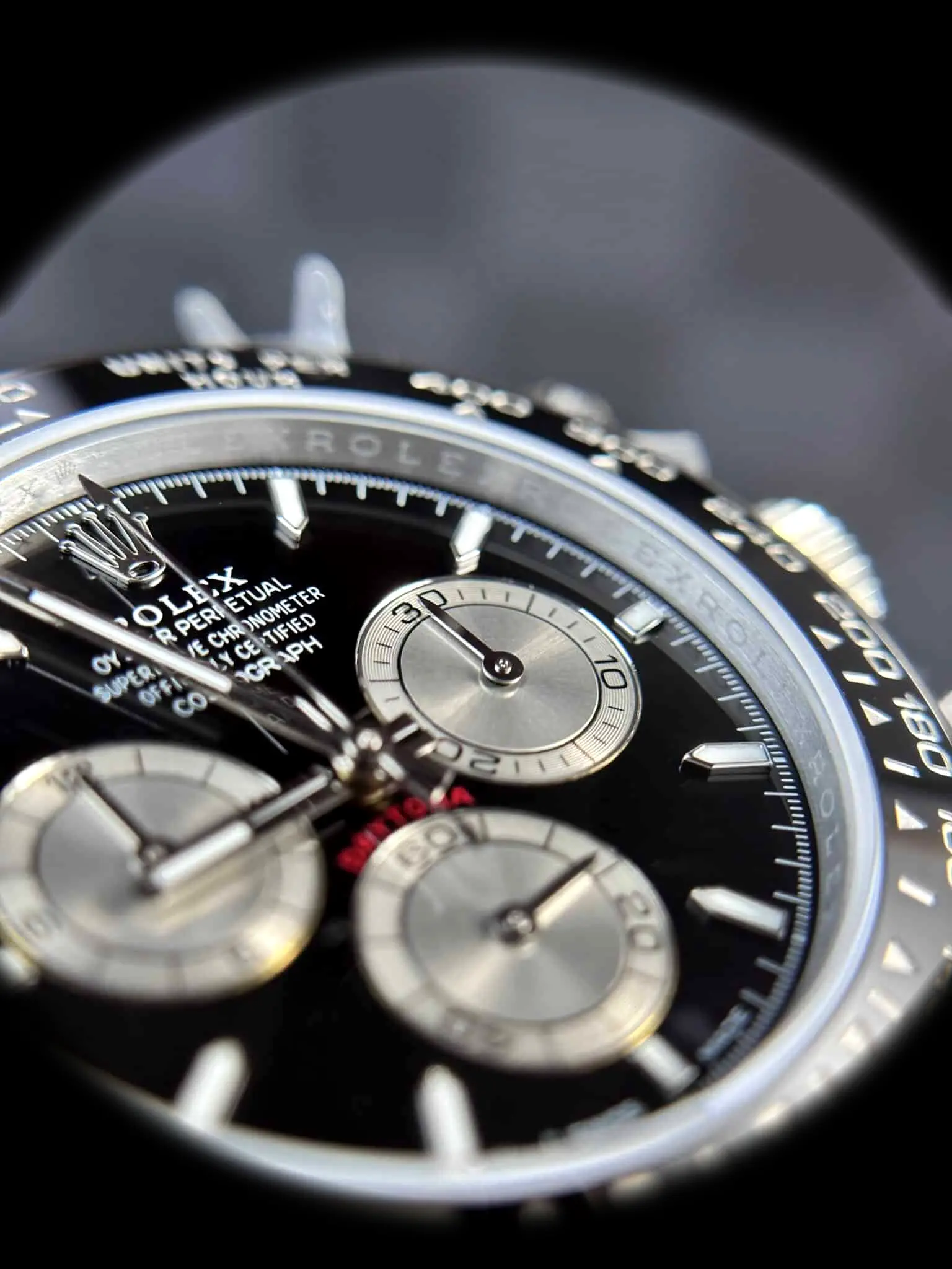 Rolex Daytona 126519LN super clone — bracelet detail