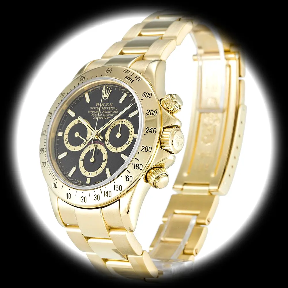 Rolex Daytona 116528 swiss super clone 40mm — dial close-up