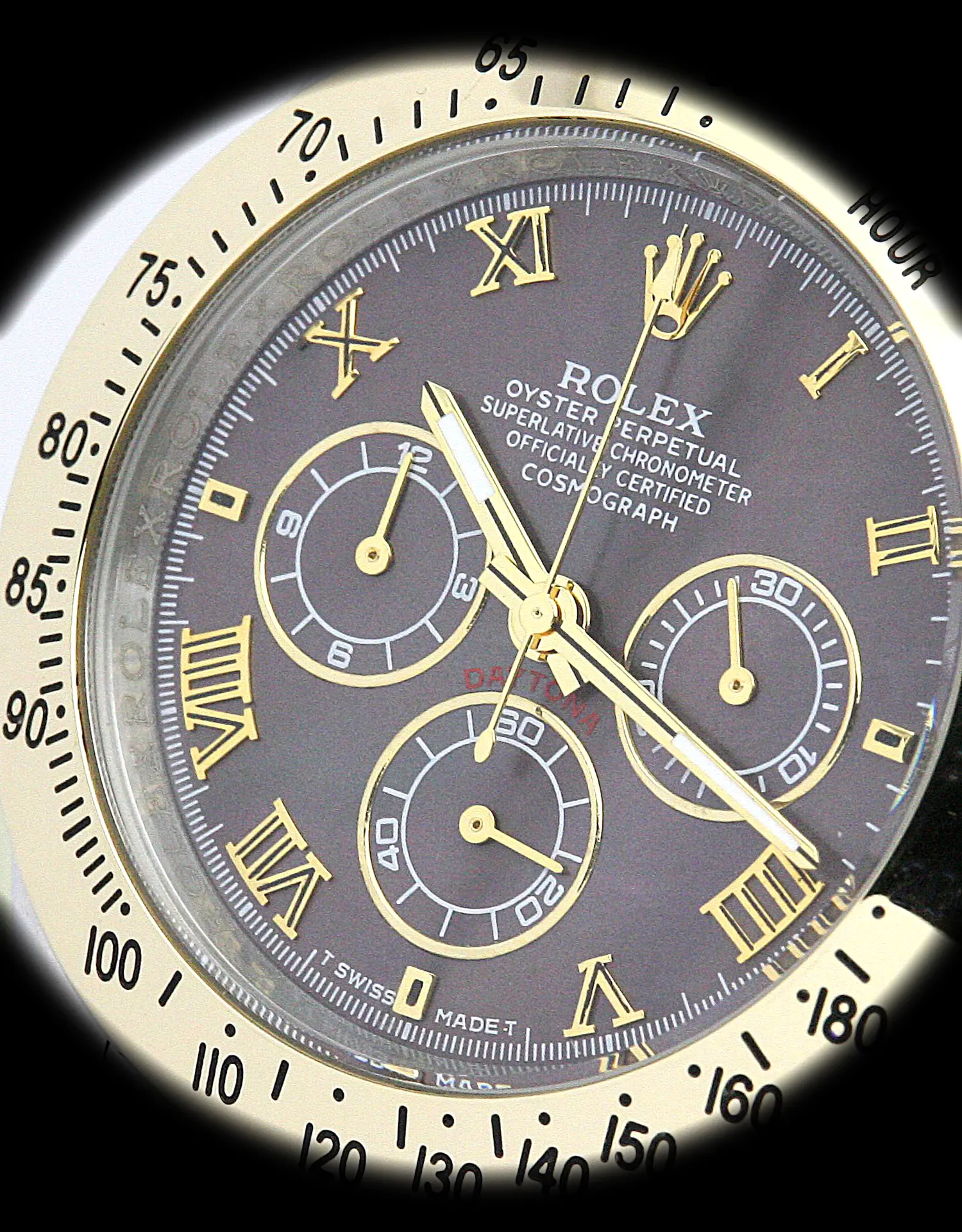 Rolex Daytona 116523 swiss super clone — side profile