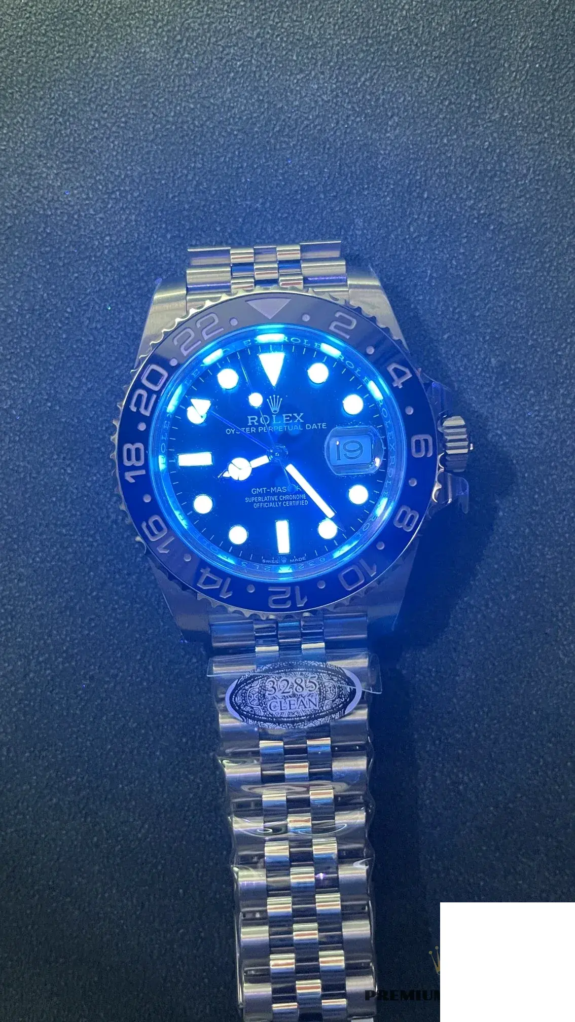 GMT-Master 126710BLNR superclone — wrist shot