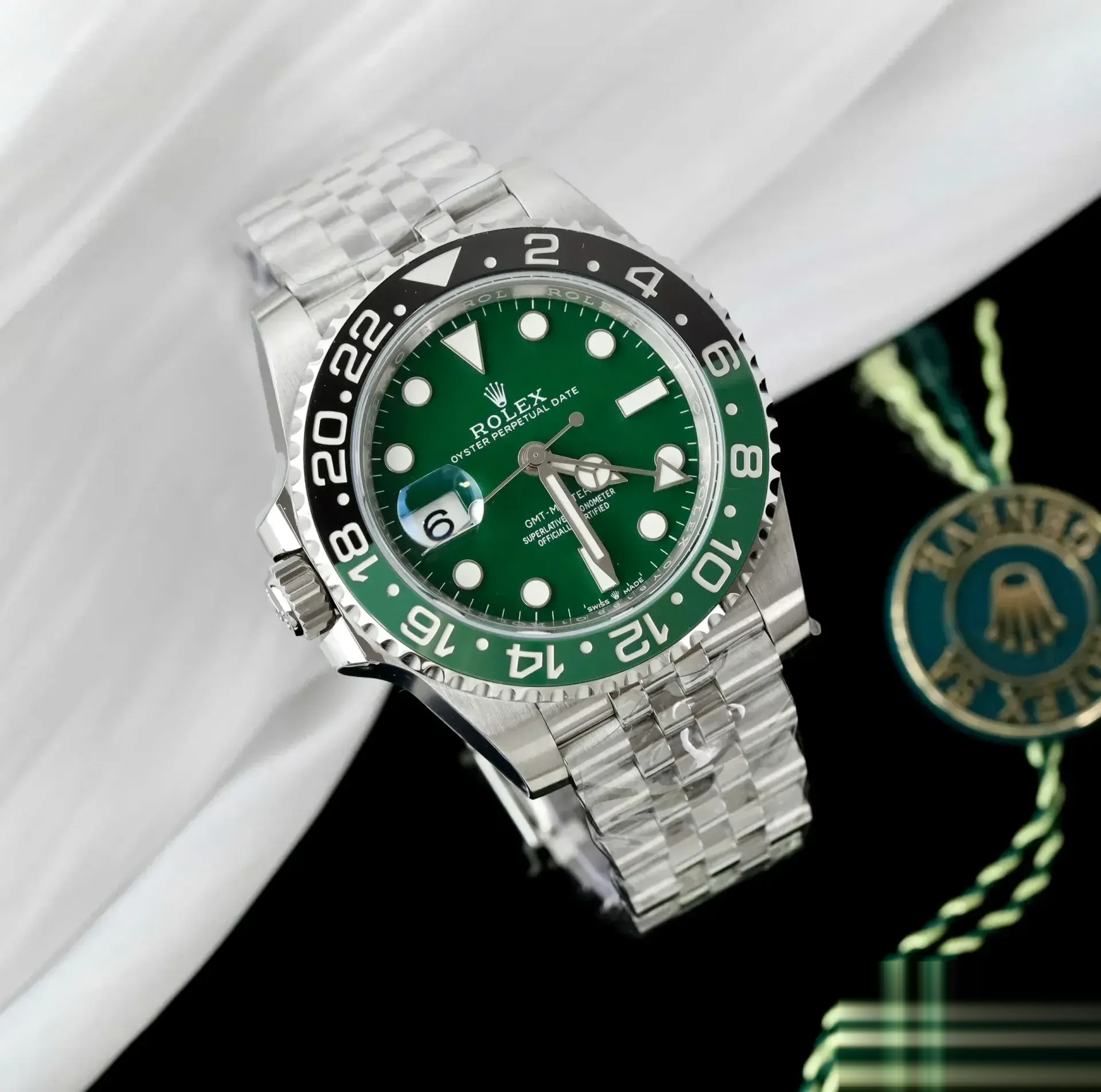GMT-Master 126729VTNR swiss clone — side profile