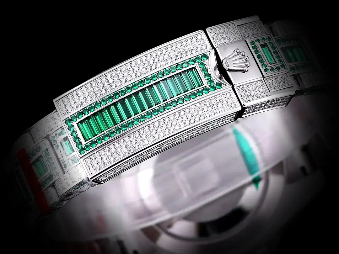 GMT-Master 116769TBR swiss clone 40mm — crown and case detail