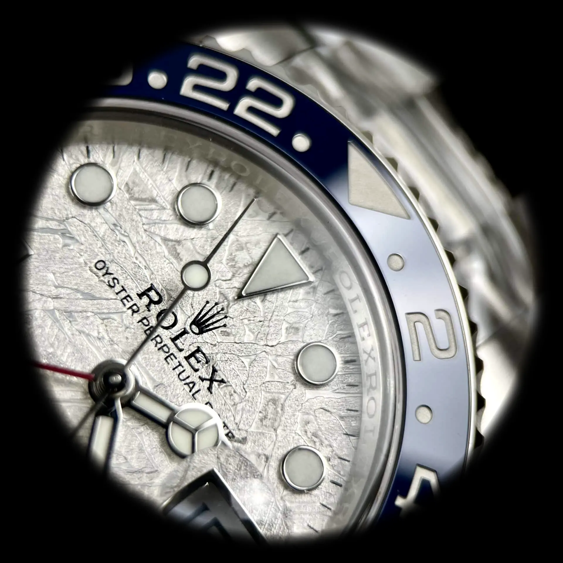 Rolex GMT-Master 126719BLRO swiss clone — bracelet detail