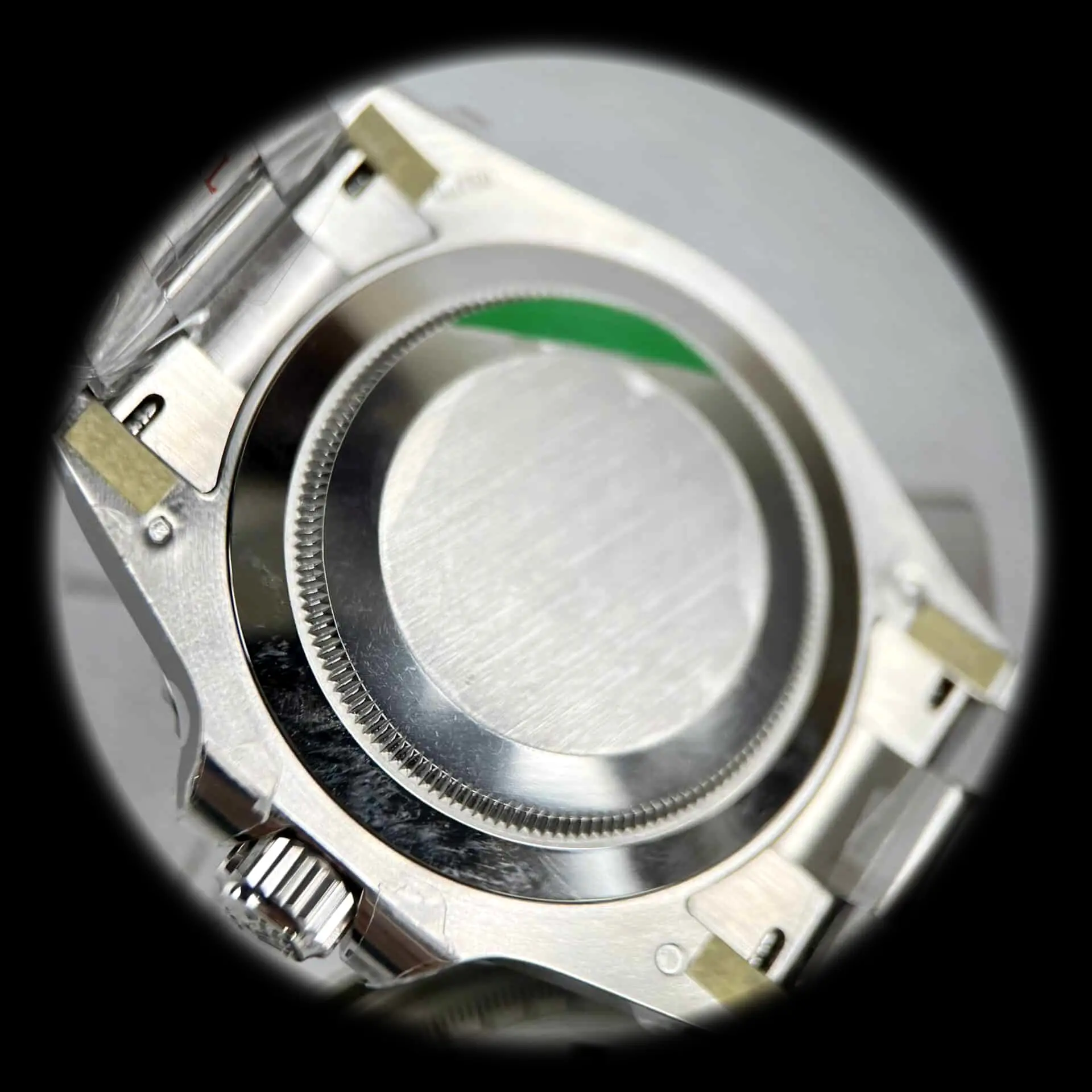 Rolex GMT-Master 126719BLRO superclone meteorite dial — angled view