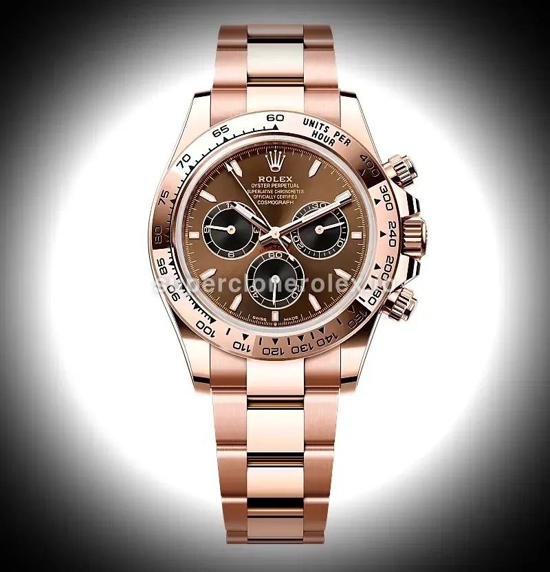 Rolex Daytona 126505 Chocolate Dial Everose replica watch