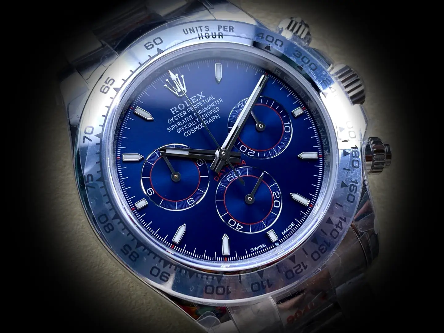 Daytona 126509 eta clone — side profile