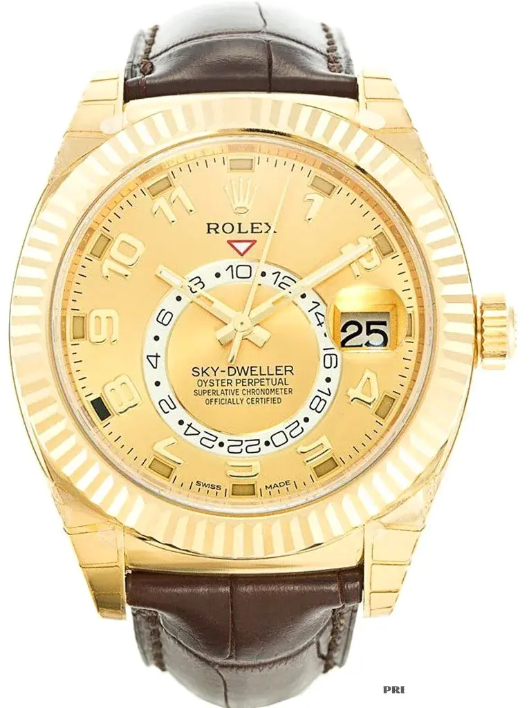 Sky-Dweller 326138 super clone 42mm — dial close-up