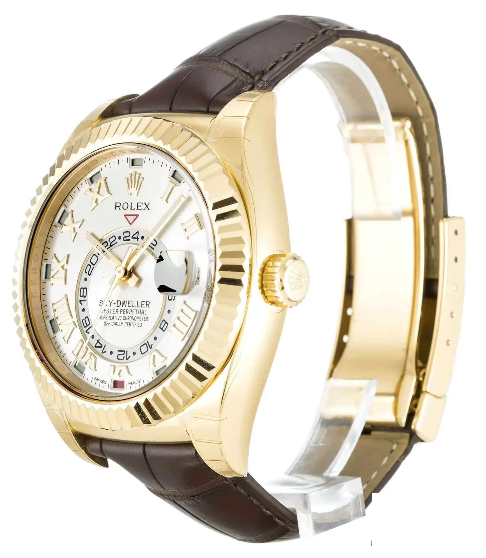 Sky-Dweller 326138 swiss clone — side profile