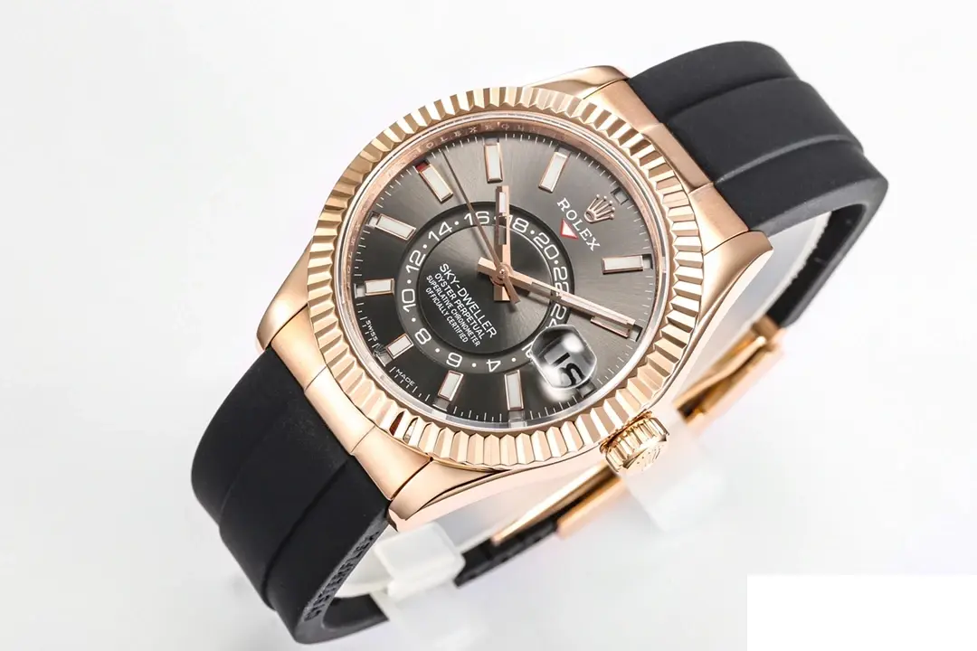 Rolex Sky-Dweller 326235 eta clone 42mm — dial close-up