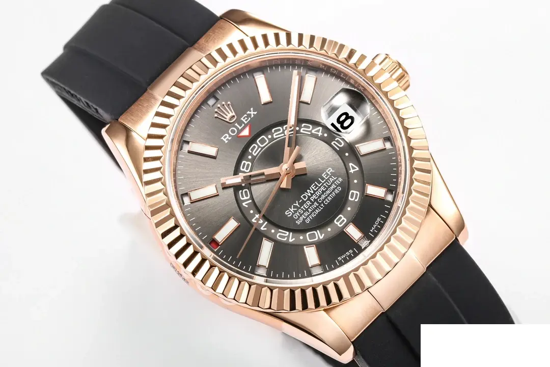 Rolex Sky-Dweller 326235 swiss clone 42mm — wrist shot