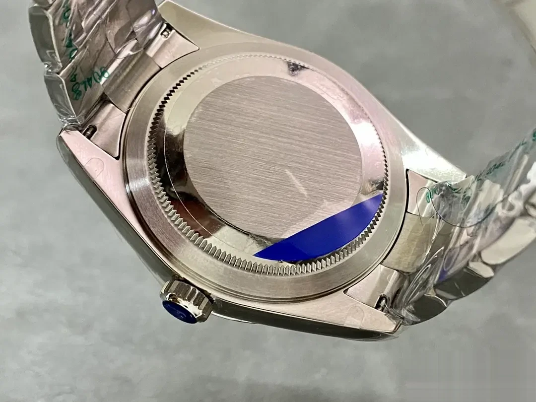 Rolex Sky-Dweller 326238 swiss super clone blue dial — angled view