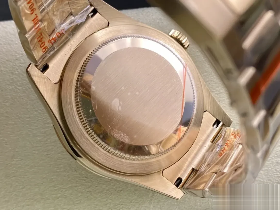 Sky-Dweller 326935 swiss clone chocolate dial — bezel macro