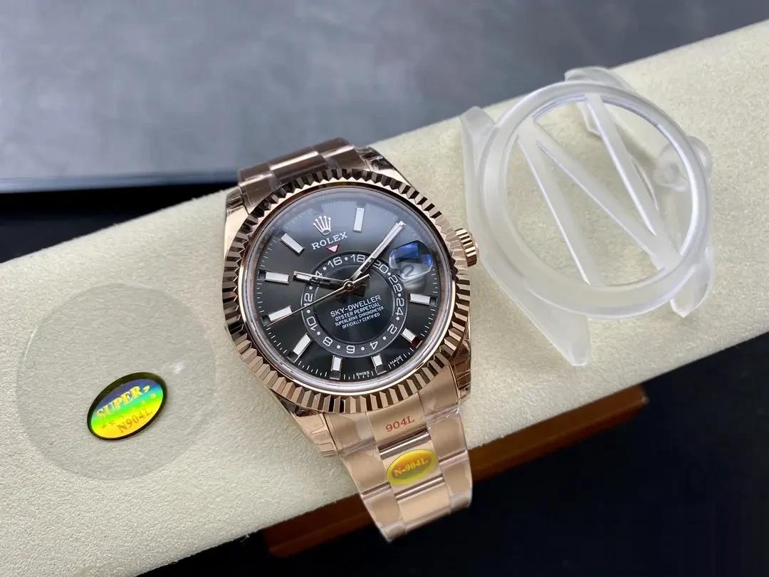 Rolex Sky-Dweller 326935 superclone 42mm — dial close-up