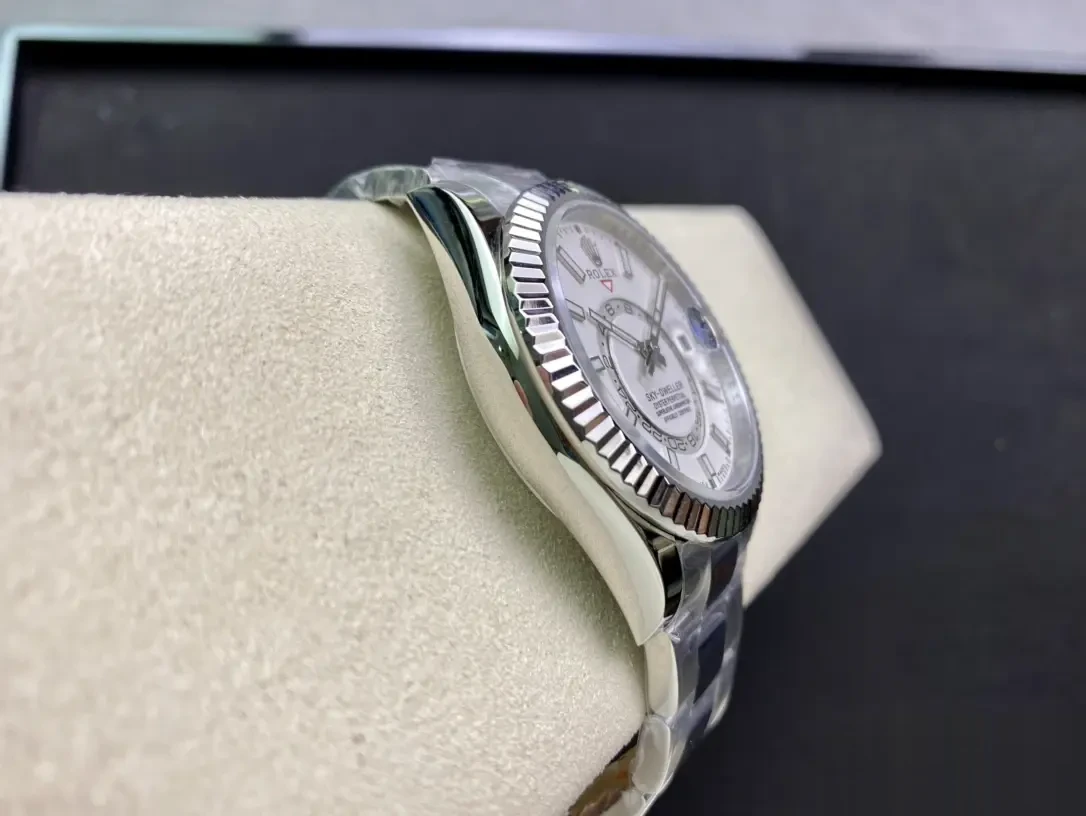 Rolex Sky-Dweller 326938 swiss clone 42mm — wrist shot