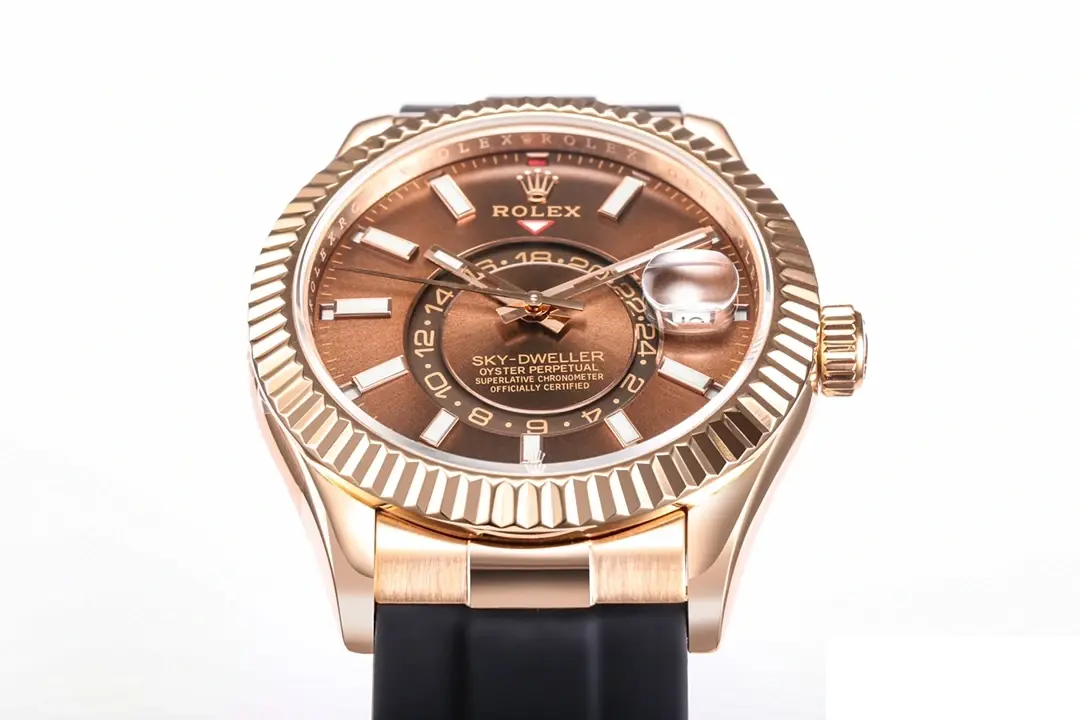 Sky-Dweller 336235 superclone 42mm — crown and case detail