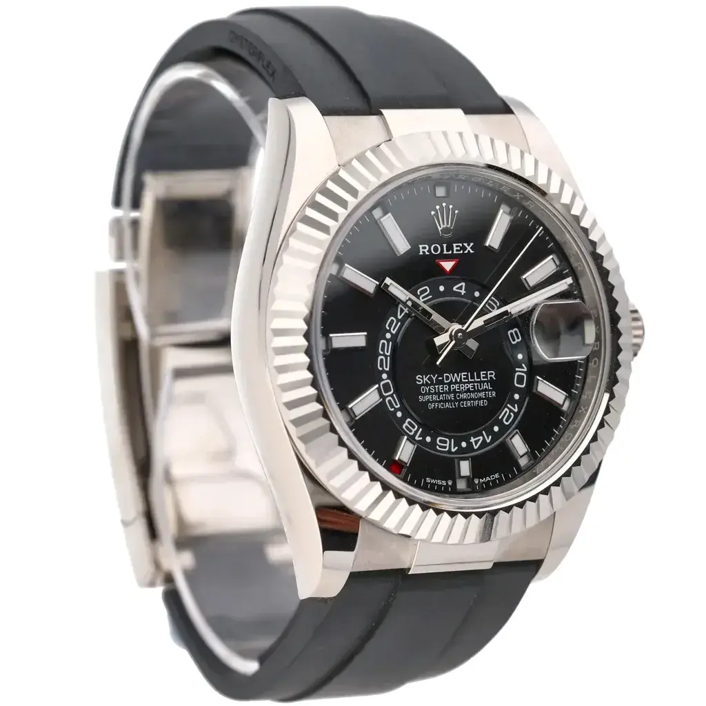 Rolex Sky-Dweller 336239 swiss clone 42mm — dial close-up