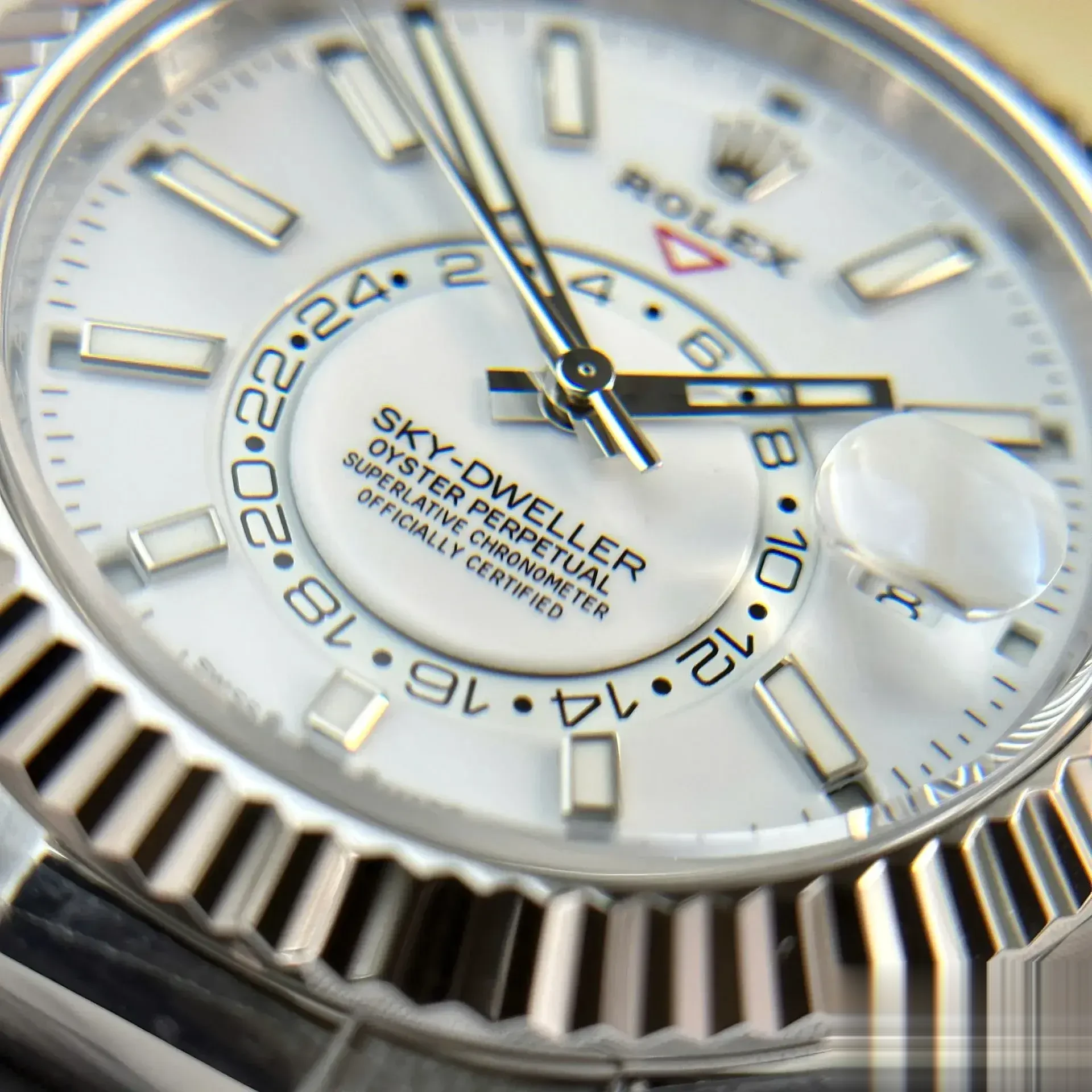 Sky-Dweller 336239 superclone — wrist shot