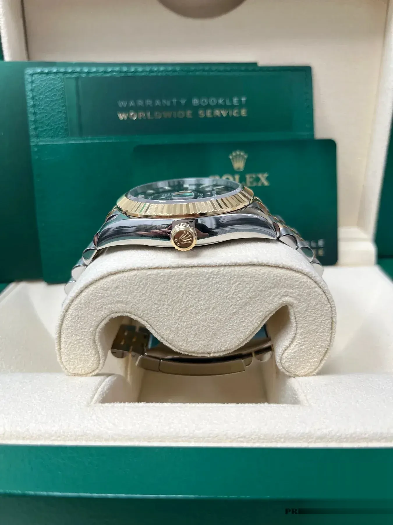 Rolex Sky-Dweller 336933 swiss super clone 42mm — wrist shot