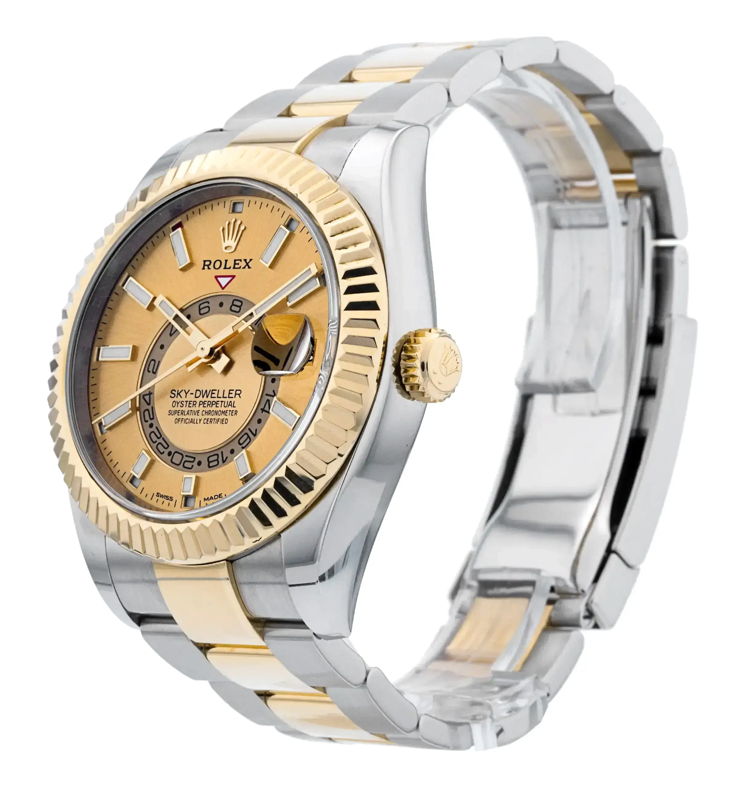 Rolex Sky-Dweller 336933 superclone — side profile