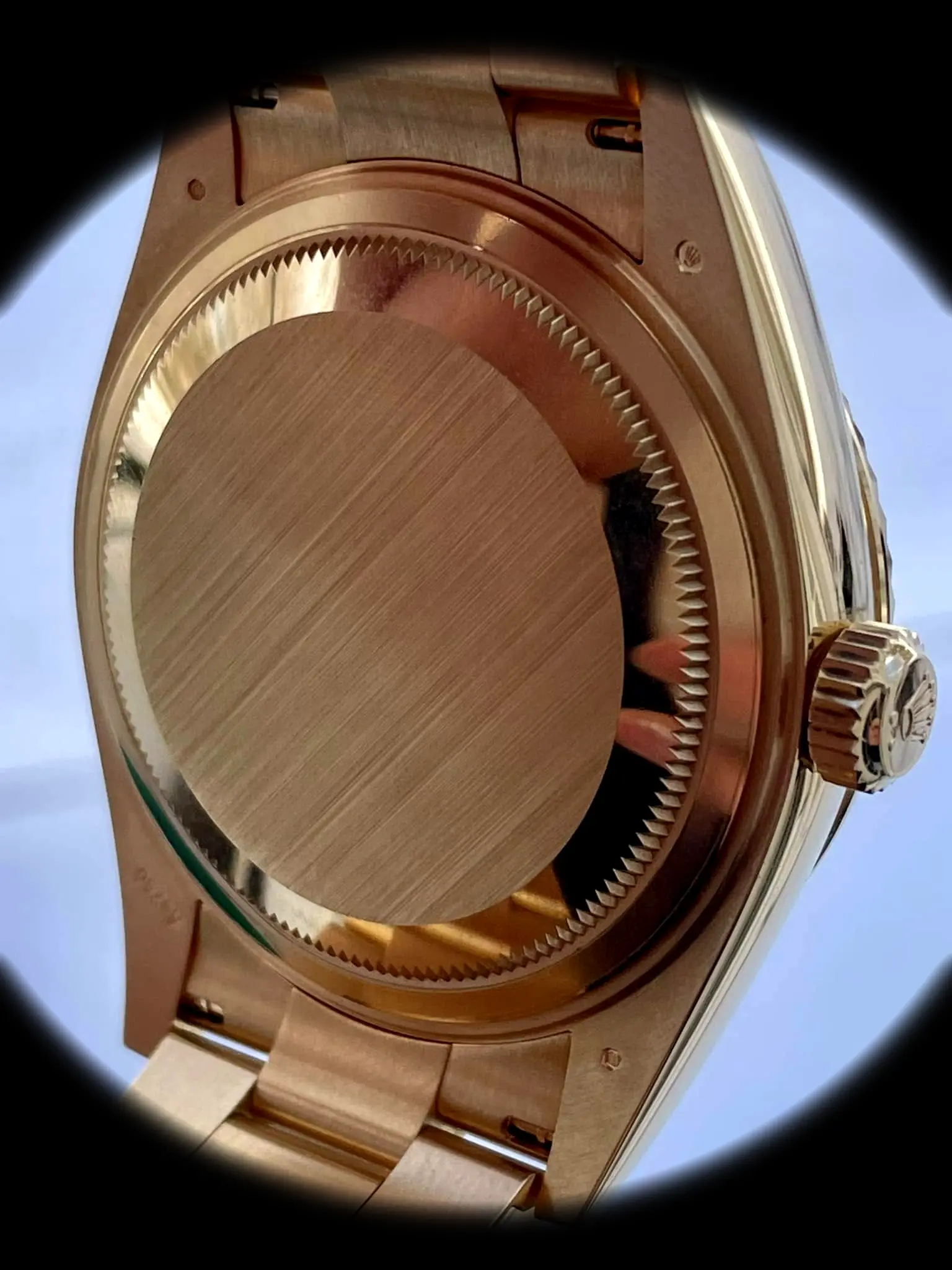 Rolex Sky-Dweller 336938 swiss super clone 42mm — crown and case detail