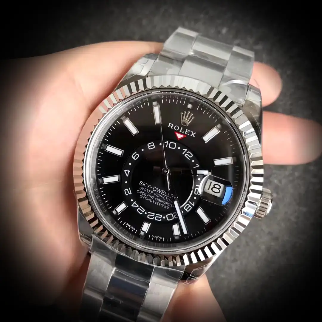 Sky-Dweller 326238 swiss super clone — side profile
